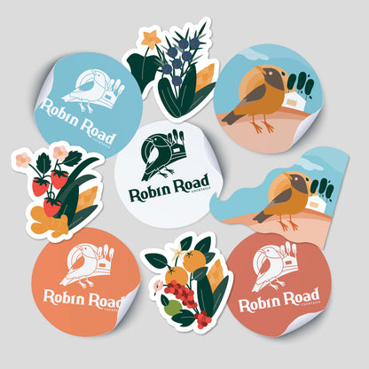Robin Road Sticker Pack